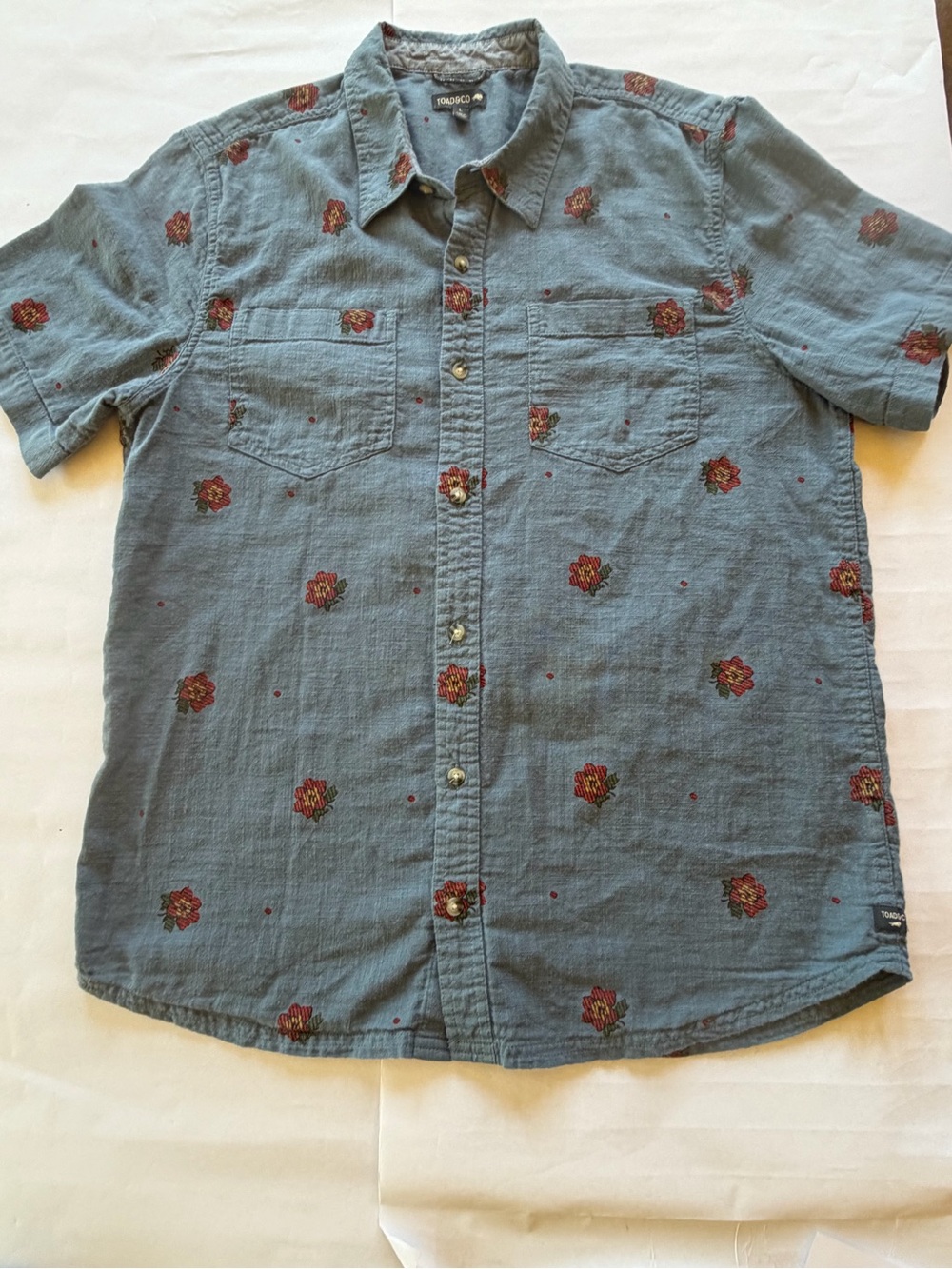 Toad & Co Salton Short Sleeve Size Large